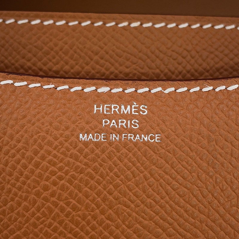 エルメス ショルダーバッグ ミニ コンスタンス3 ミロワール ゴールド/シルバー金具 エプソン G刻印 HERMES Constance