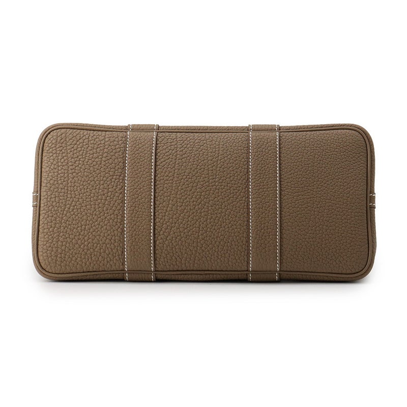 エルメス トートバッグ ガーデンパーティTPM エトゥープ/シルバー金具 ネゴンダ G刻印 HERMES Garden Party