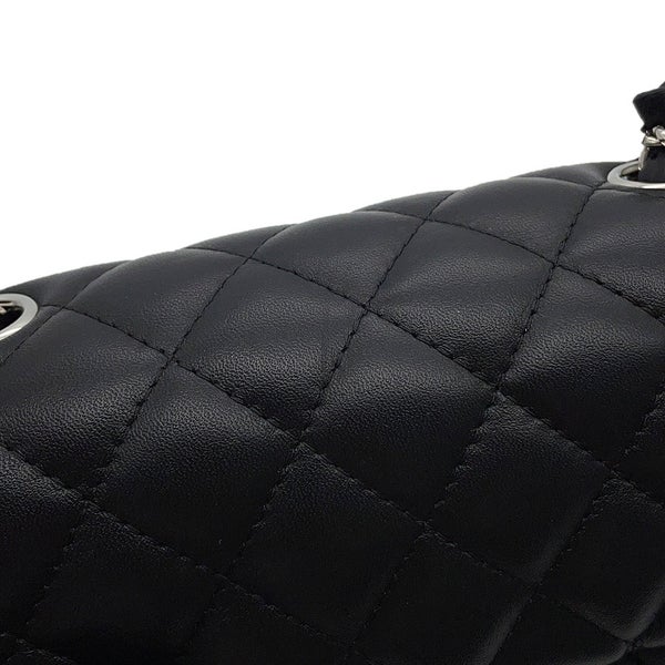 シャネル チェーンショルダーバッグ マトラッセ ココマーク ラムスキン ミニマトラッセ A35200 CHANEL バッグ ミニマト 黒