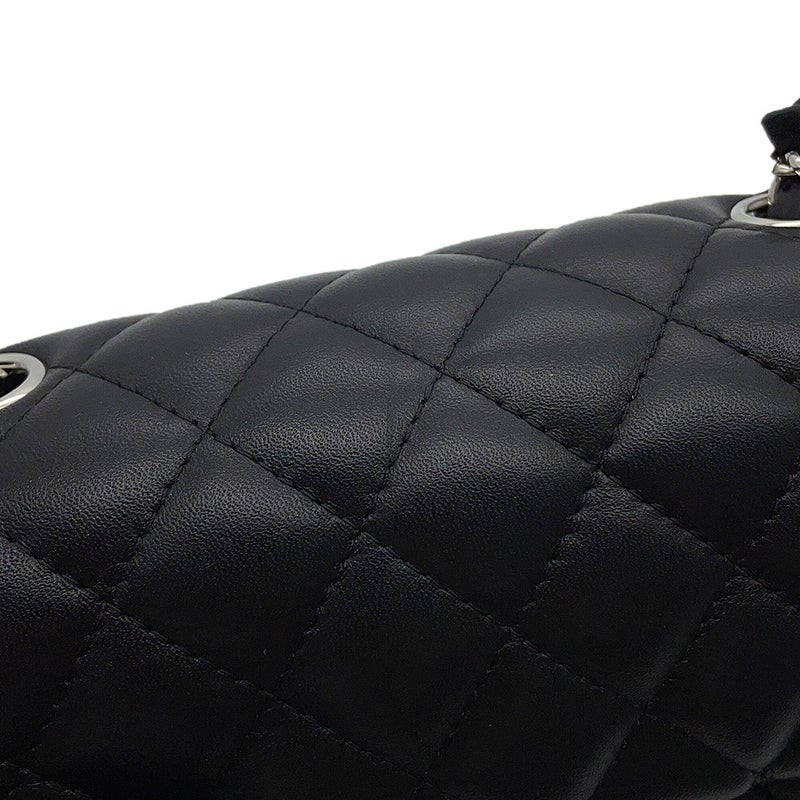 シャネル チェーンショルダーバッグ マトラッセ ココマーク ラムスキン ミニマトラッセ A35200 CHANEL バッグ ミニマト 黒