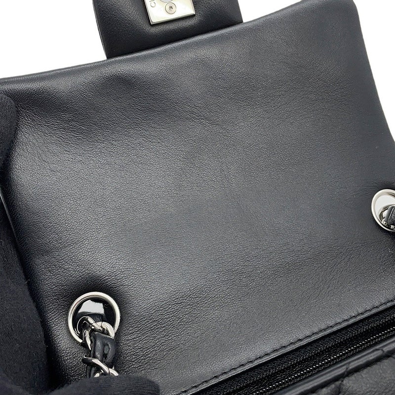 シャネル チェーンショルダーバッグ マトラッセ ココマーク ラムスキン ミニマトラッセ A35200 CHANEL バッグ ミニマト 黒