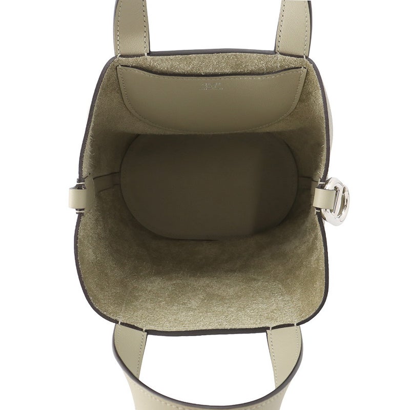 エルメス トートバッグ インザループ 18 セージ/シルバー金具 トリヨンクレマンス/スイフト U刻印