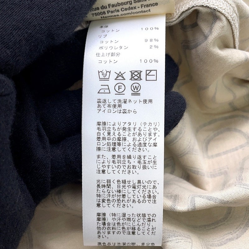 エルメス フレアドレス マイヨン エケストル コットン レディースサイズ36 HERMES 半袖 Ｔシャツ
