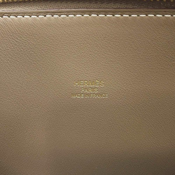 エルメス ハンドバッグ ボリード1923 30 エトゥープ/ゴールド金具 ヴォーエプソン B刻印 2way