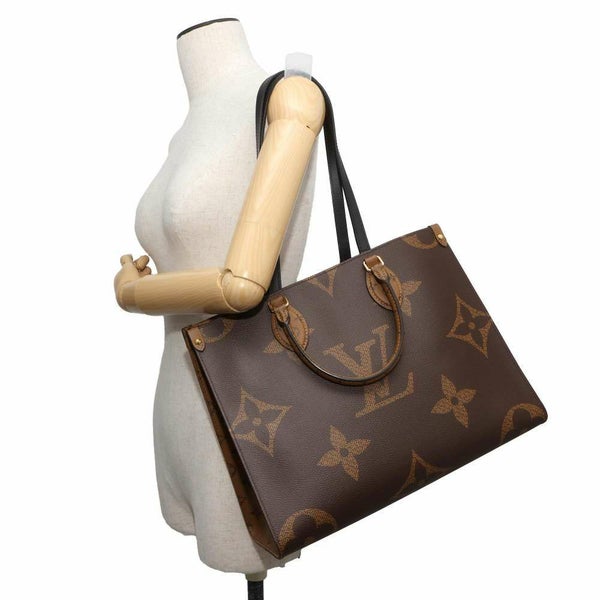 ルイヴィトン ショルダーバッグ モノグラム・ジャイアント オンザゴーMM M45321 ハンドバッグ トートバッグ