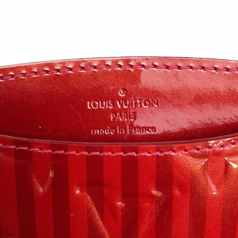 ルイヴィトン カードケース モノグラム・ヴェルニ レイユール エテュイ・ミロワール M91710 LOUIS VUITTON 定期入れ