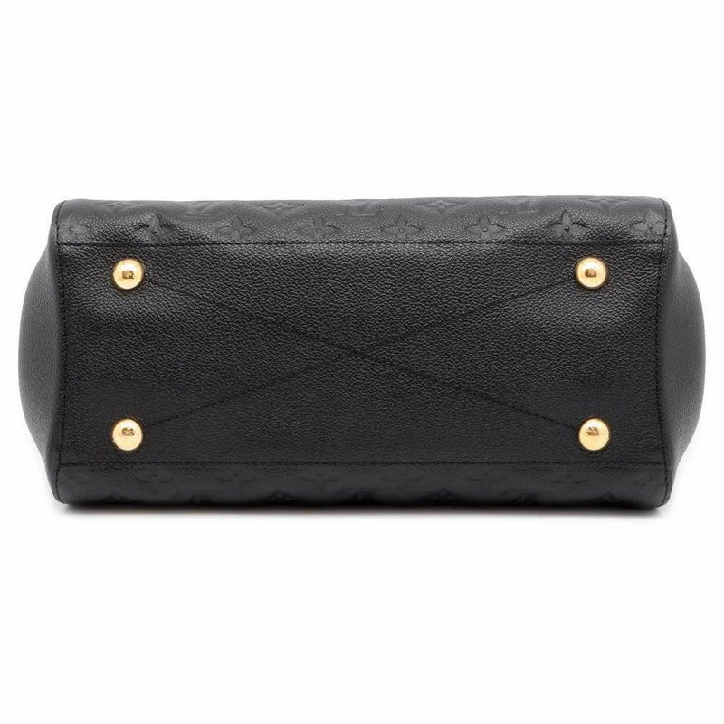 ルイヴィトン ハンドバッグ モノグラム・アンプラント モンテーニュMM M41048 2way 黒