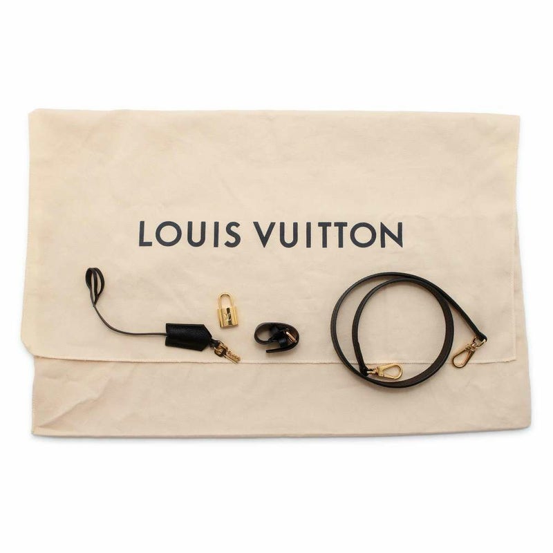 ルイヴィトン ハンドバッグ モノグラム・アンプラント モンテーニュMM M41048 2way 黒