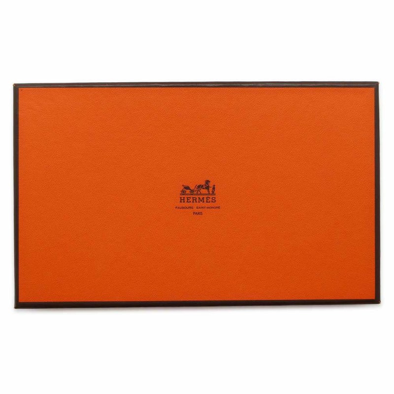 エルメス 長財布 ベアンクラシック ブルージーン/シルバー金具 リザード □I刻印 HERMES 財布