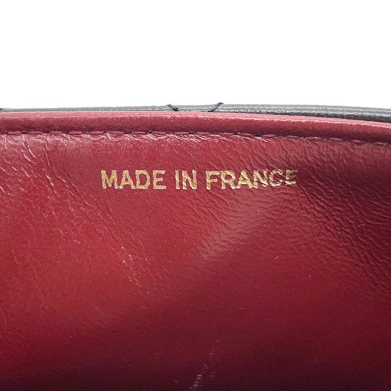 シャネル チェーンショルダーバッグ マトラッセ20 ココマーク ラムスキン A01163 CHANEL ミニマトラッセ 黒