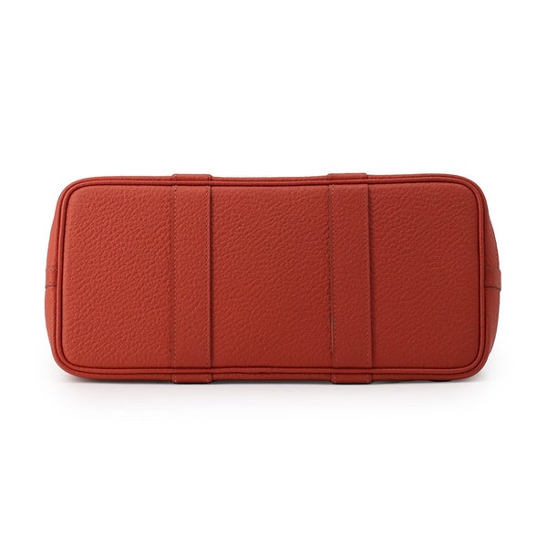 エルメス トートバッグ ガーデンパーティTPM ルージュデュセス/シルバー金具 カントリー Y刻印