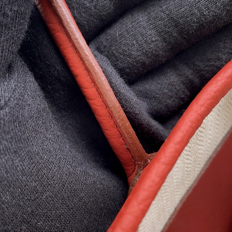 エルメス トートバッグ ガーデンパーティTPM ルージュデュセス/シルバー金具 カントリー Y刻印
