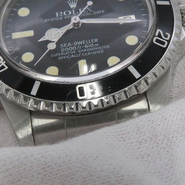 ロレックス シードゥエラー 1665 62番 ROLEX 腕時計 WATCH 黒文字盤