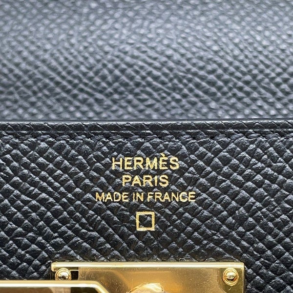エルメス ケリーウォレット ロング トゥーゴー タッチ ブラック/ゴールド金具 エプソン/アリゲーターシャイン W刻印