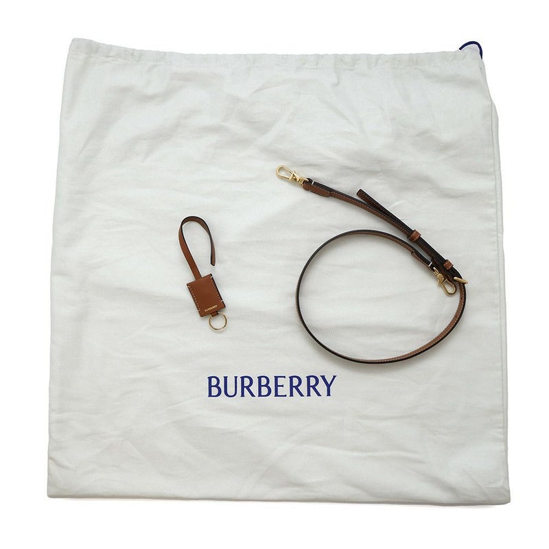 バーバリー トートバッグ フレヤトート ミディアム PVC/レザー 8097568 BURBERRY 2wayショルダーバッグ