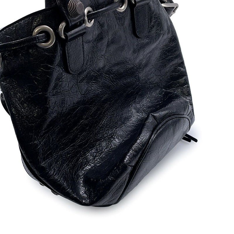 バレンシアガ ハンドバッグ ル カゴール スモール バケット 702432 BALENCIAGA 2wayショルダー 黒