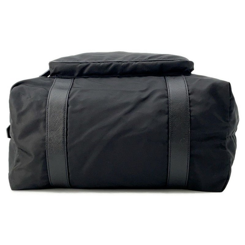 プラダ トートバッグ ナイロン 三角ロゴ レザー PRADA ショルダーバッグ 黒