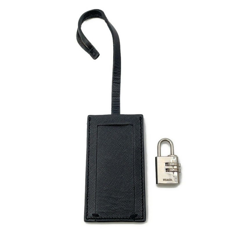 プラダ トートバッグ ナイロン 三角ロゴ レザー PRADA ショルダーバッグ 黒