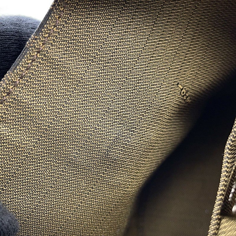 フェンディ ショルダーバッグ ズッカ キャンバス レザー FENDI バッグ