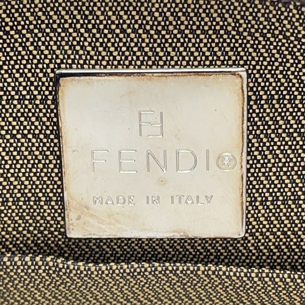 フェンディ ショルダーバッグ ズッカ キャンバス レザー FENDI バッグ