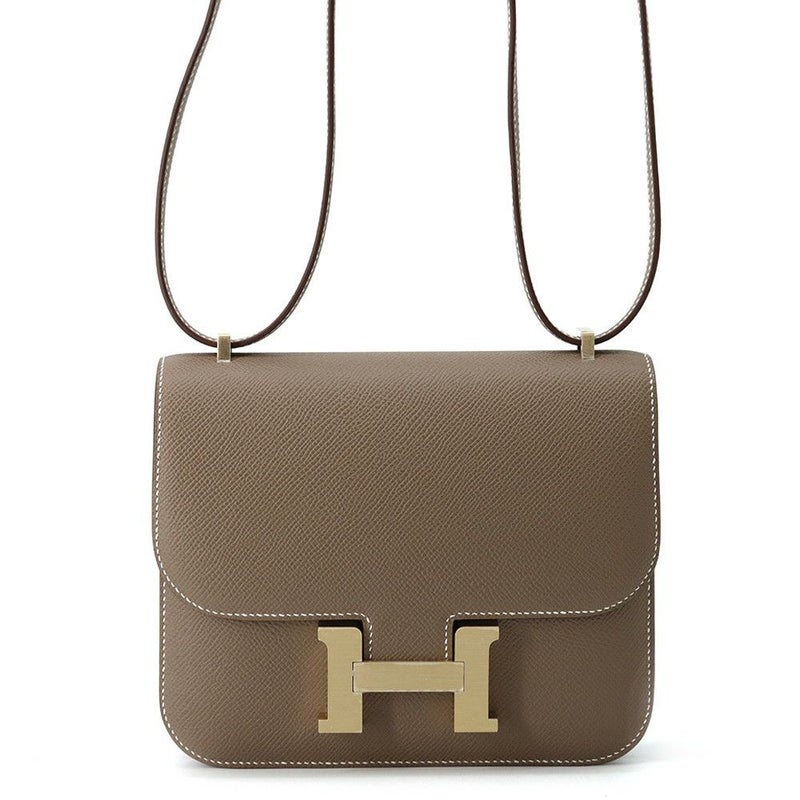 エルメス ミニ コンスタンス3 ミロワール エトゥープ/マットゴールド金具 エプソン K刻印