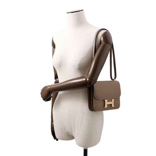 エルメス ミニ コンスタンス3 ミロワール エトゥープ/マットゴールド金具 エプソン K刻印