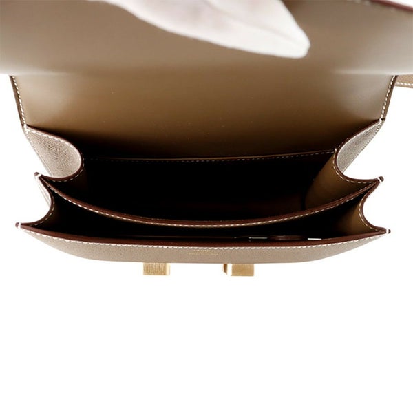 エルメス ミニ コンスタンス3 ミロワール エトゥープ/マットゴールド金具 エプソン K刻印