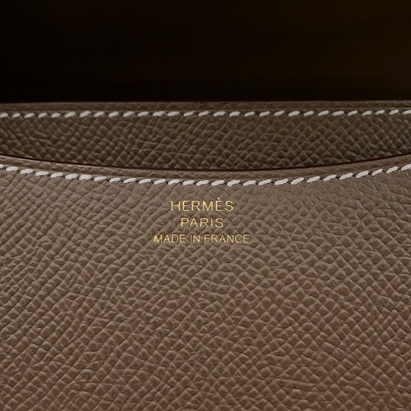 エルメス ミニ コンスタンス3 ミロワール エトゥープ/マットゴールド金具 エプソン K刻印