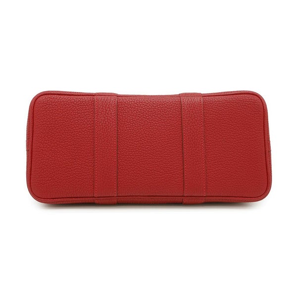 エルメス トートバッグ ガーデンパーティTPM ルージュピマン/シルバー金具 ネゴンダ T刻印