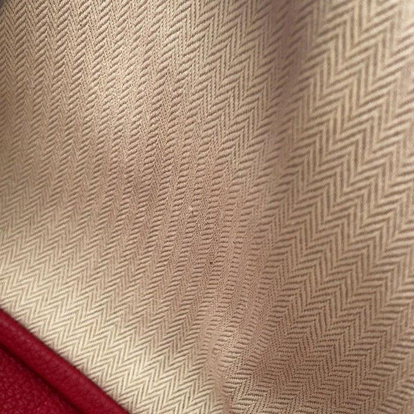 エルメス トートバッグ ガーデンパーティTPM ルージュピマン/シルバー金具 ネゴンダ T刻印