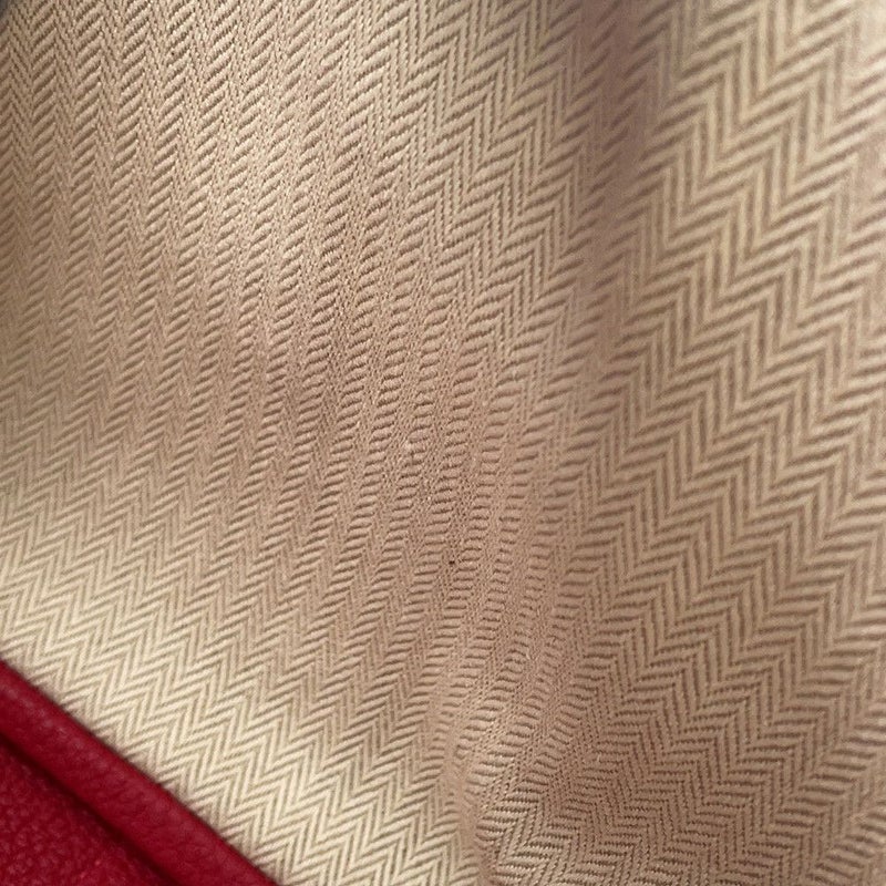 エルメス トートバッグ ガーデンパーティTPM ルージュピマン/シルバー金具 ネゴンダ T刻印