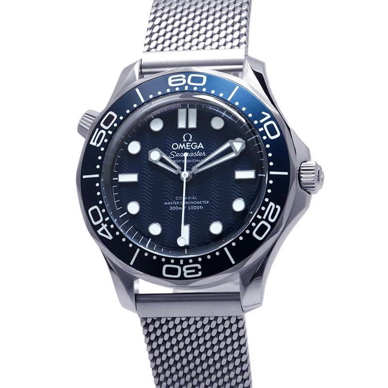 オメガ シーマスター ダイバー 300M 007 ボンド映画60周年記念 210.30.42.20.03.002 OMEGA 腕時計 ブルー文字盤