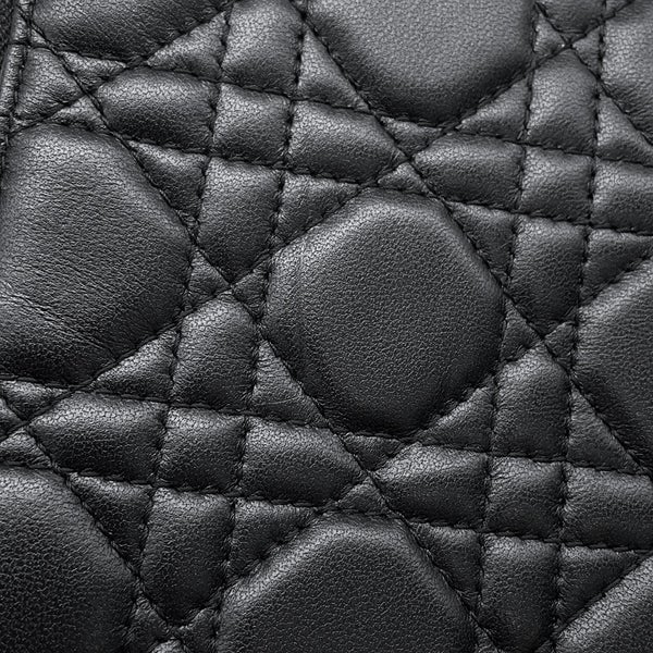 クリスチャン・ディオール スマホケース レディディオール Call'in Dior フォンホルダー カナージュ S0872ONMJ Christian Dior 黒
