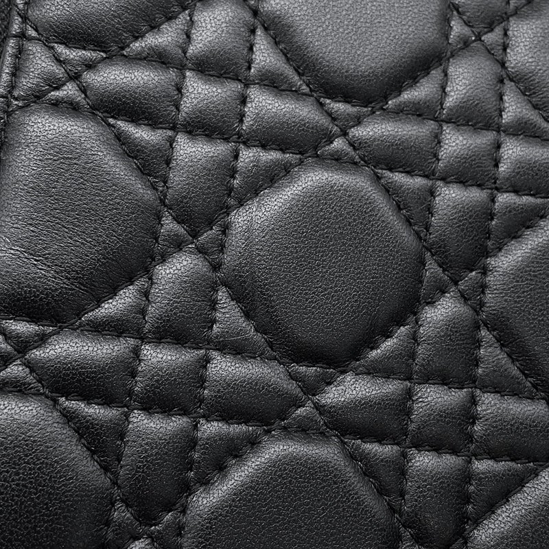クリスチャン・ディオール スマホケース レディディオール Call'in Dior フォンホルダー カナージュ S0872ONMJ Christian Dior 黒