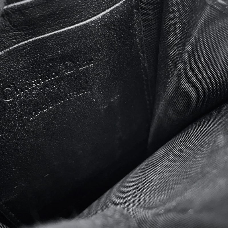 クリスチャン・ディオール スマホケース レディディオール Call'in Dior フォンホルダー カナージュ S0872ONMJ Christian Dior 黒