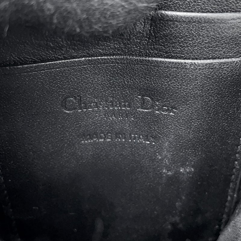 クリスチャン・ディオール スマホケース レディディオール Call'in Dior フォンホルダー カナージュ S0872ONMJ Christian Dior 黒