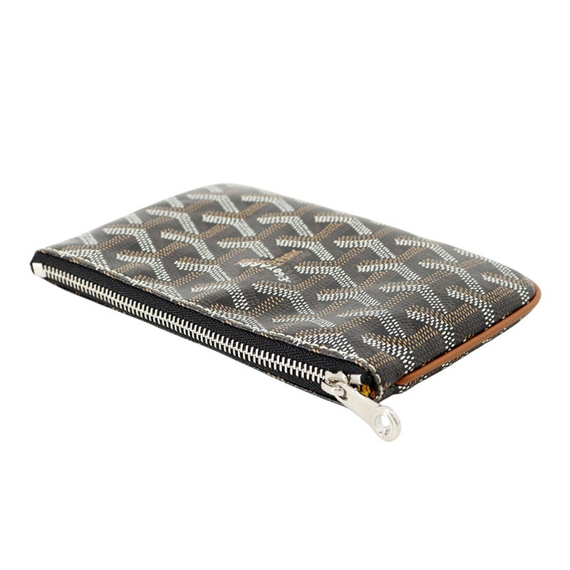 ゴヤール ポーチ セナ ミニポーチ PVC レザー SENAT2MINTY01CL03P GOYARD 小物入れ 黒