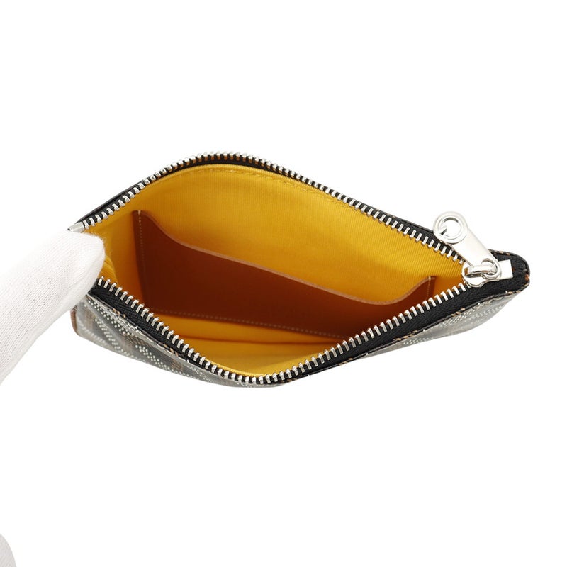 ゴヤール ポーチ セナ ミニポーチ PVC レザー SENAT2MINTY01CL03P GOYARD 小物入れ 黒