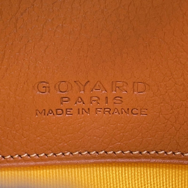 ゴヤール ポーチ セナ ミニポーチ PVC レザー SENAT2MINTY01CL03P GOYARD 小物入れ 黒