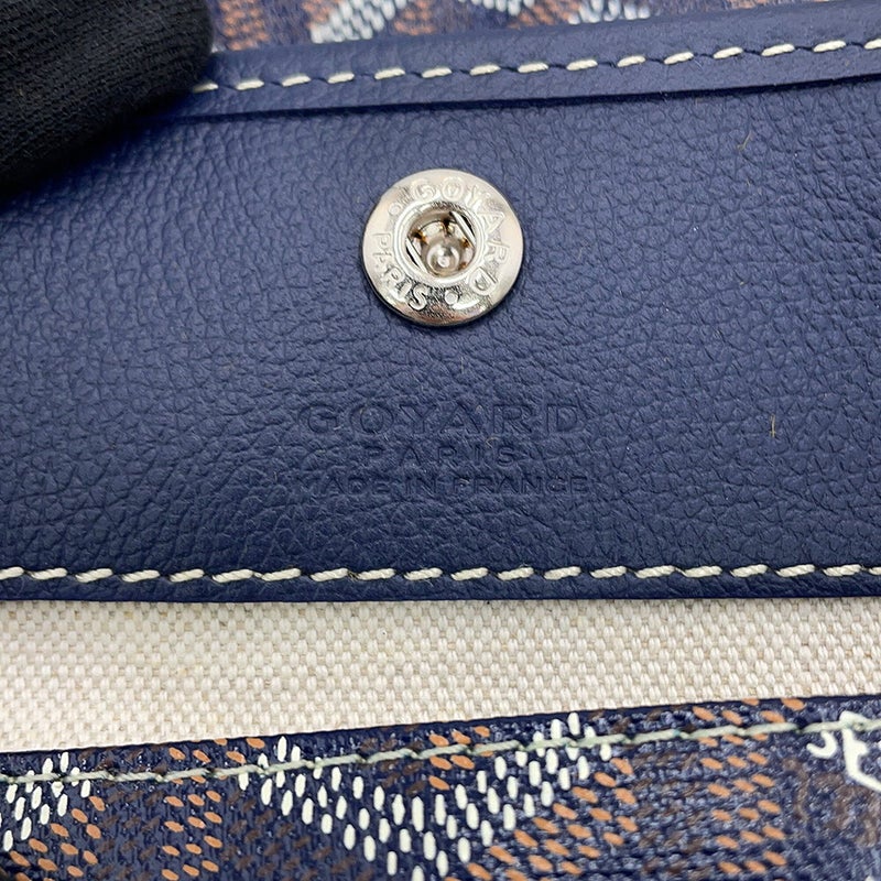 ゴヤール ハンドバッグ ボエム ホーボーバッグ ミニ PVC/レザー BOHEMEMINTY12CL12P GOYARD ポーチ付き ヘリンボーン