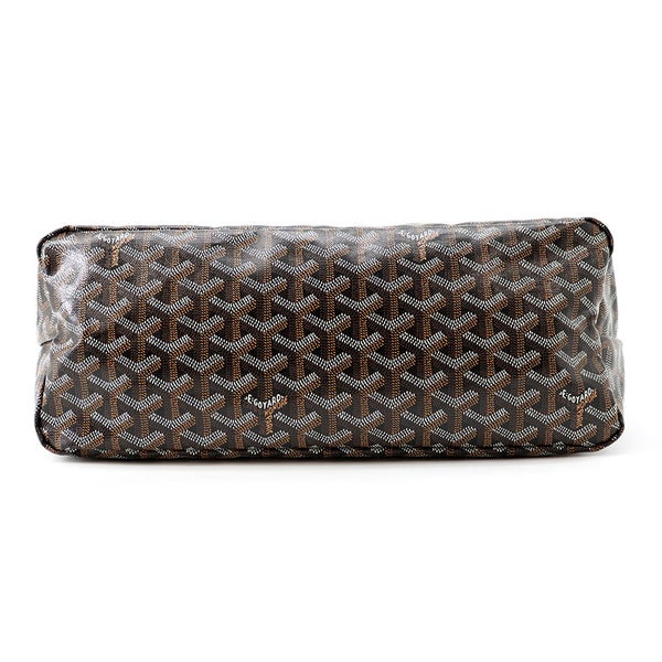 ゴヤール ショルダーバッグ ボエム ホーボーバッグPM PVC/レザー BOHEMEPMLTY01CL01P GOYARD ポーチ付き 黒