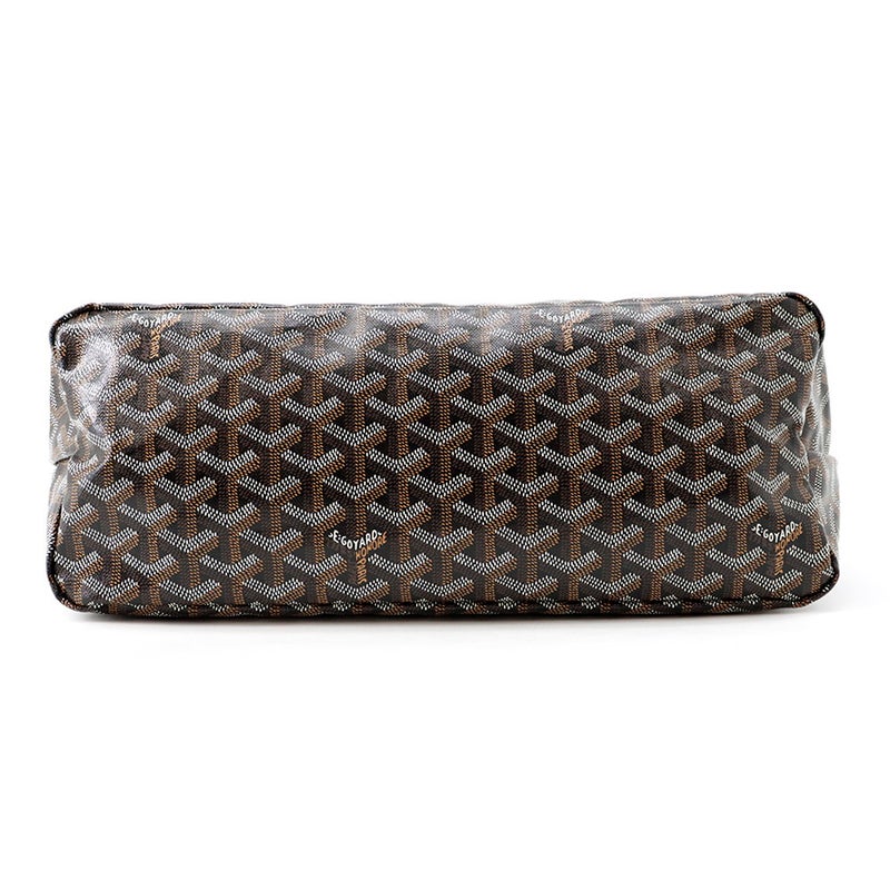 ゴヤール ショルダーバッグ ボエム ホーボーバッグPM PVC/レザー BOHEMEPMLTY01CL01P GOYARD ポーチ付き 黒