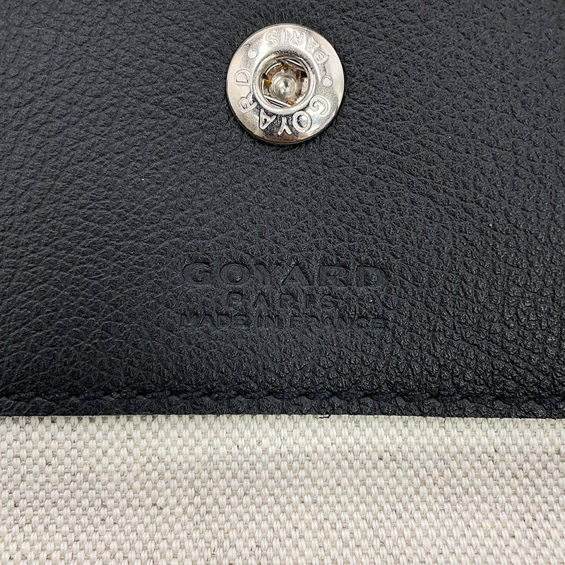ゴヤール ショルダーバッグ ボエム ホーボーバッグPM PVC/レザー BOHEMEPMLTY01CL01P GOYARD ポーチ付き 黒