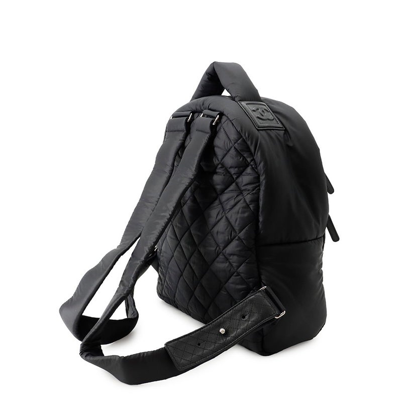 シャネル リュック マトラッセ ココマーク コココクーン バックパック ナイロン A92559 CHANEL バッグ リュックサック 黒