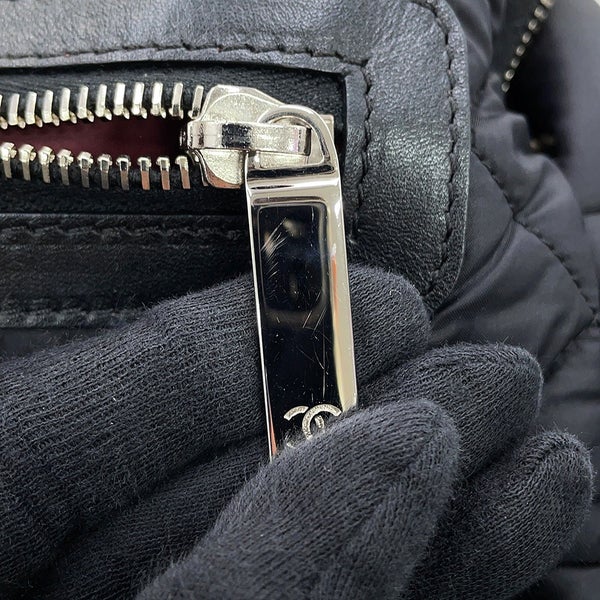 シャネル リュック マトラッセ ココマーク コココクーン バックパック ナイロン A92559 CHANEL バッグ リュックサック 黒