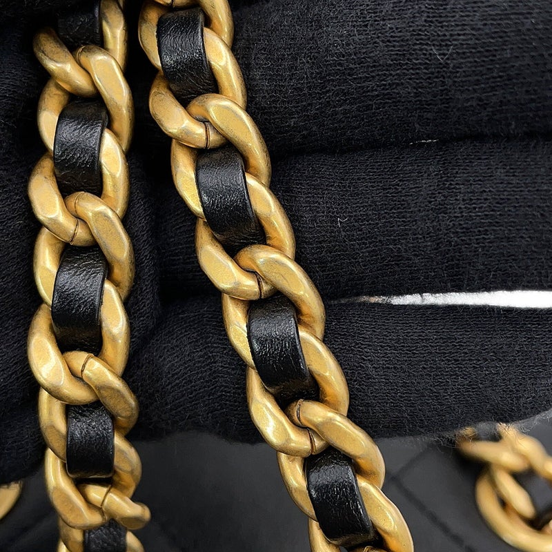 シャネル リュック マトラッセ ココマーク アイコンチェーン バックパック レザー AS4275 CHANEL バッグ リュックサック 黒