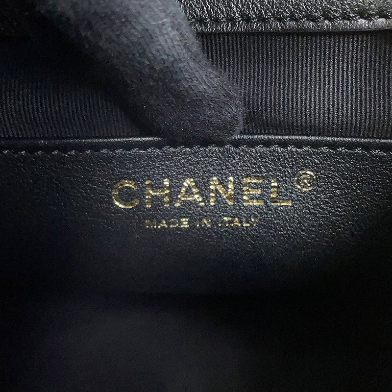 シャネル リュック マトラッセ ココマーク アイコンチェーン バックパック レザー AS4275 CHANEL バッグ リュックサック 黒