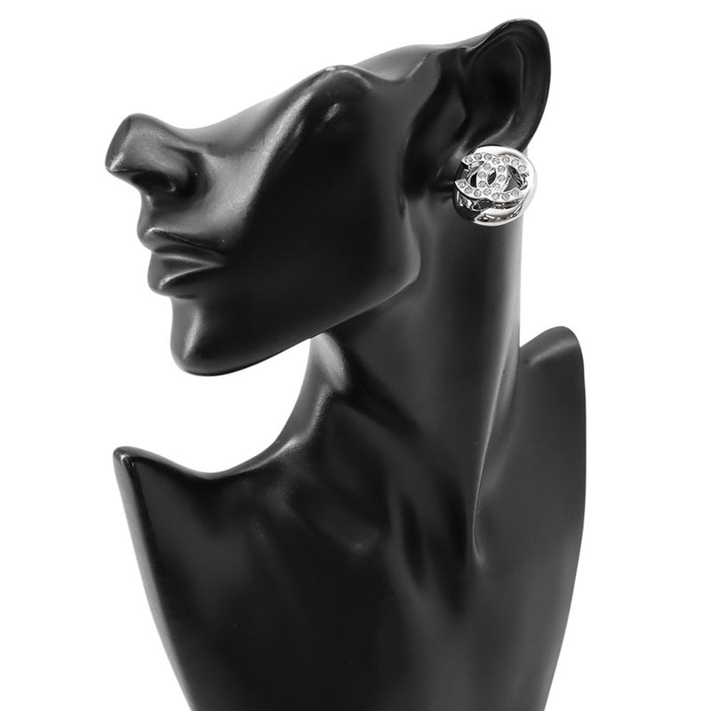 シャネル イヤリング ラインストーン ココマーク B25 C  CHANEL アクセサリー