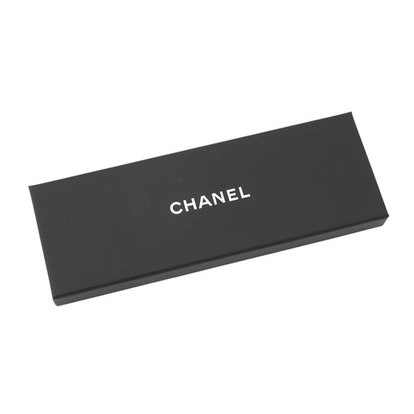シャネル スカーフ ココマーク フラワー シルク 26B CHANEL 黒 白