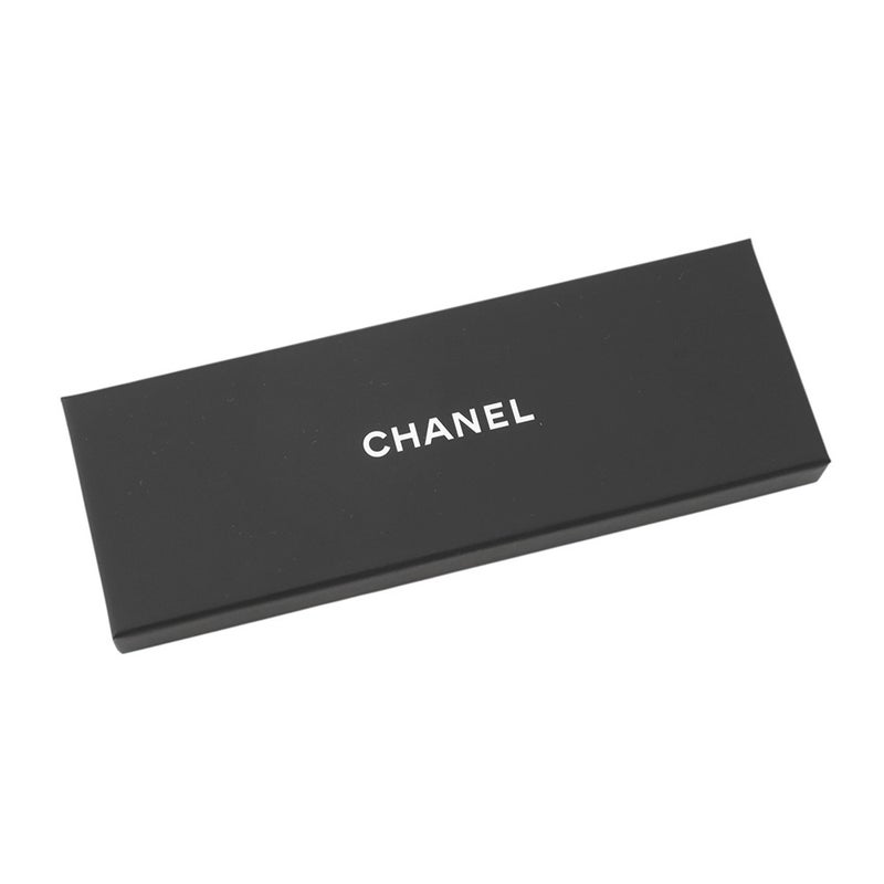 シャネル スカーフ ココマーク フラワー シルク 26B CHANEL 黒 白